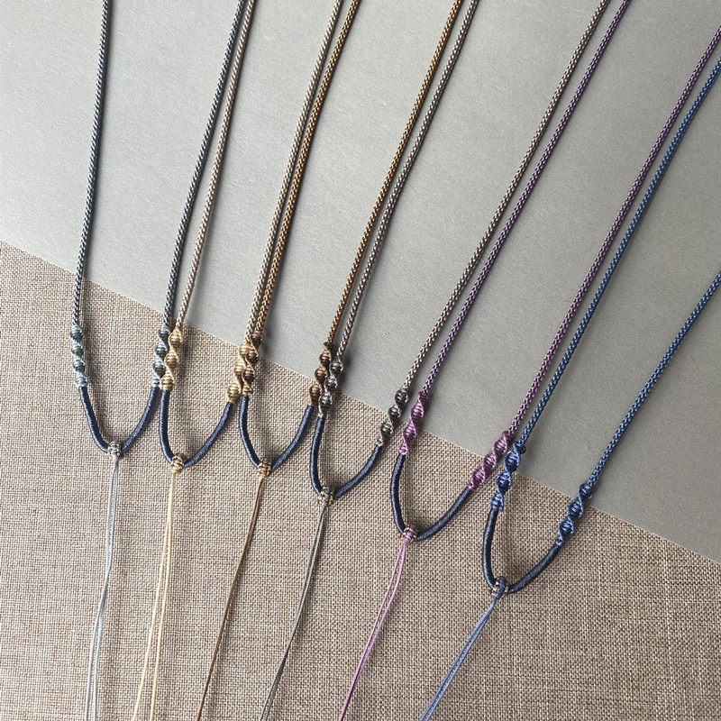 手工编织吊坠挂绳女细款简约红绳项链绳翡翠和田玉可调节挂件绳男,淘宝优惠券,粉丝福利购,淘宝优惠卷