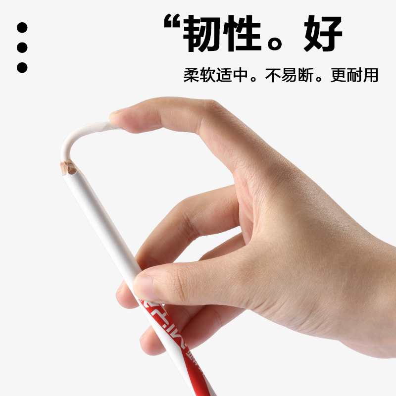 米娅高光橡皮笔美术生专用素描像皮笔无屑不留痕橡皮木杆手撕纸卷高光细节绘图小学生炭笔彩铅绘画专业橡皮笔 - 图1