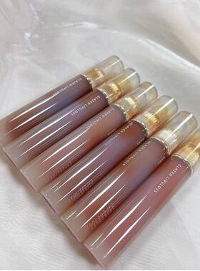 新品Joocyee酵色升级双头唇釉琥珀镜光水光口红唇泥唇蜜唇彩唇釉