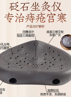 砭石会阴坐灸宫寒妇科痔疮