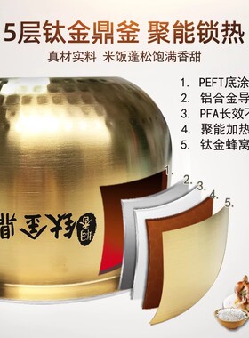 美的电饭煲内胆电饭锅配件