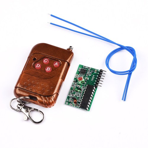 2262/2272四路无线遥控套件M4点动/自锁接收模块发射板315M遥控器 - 图2