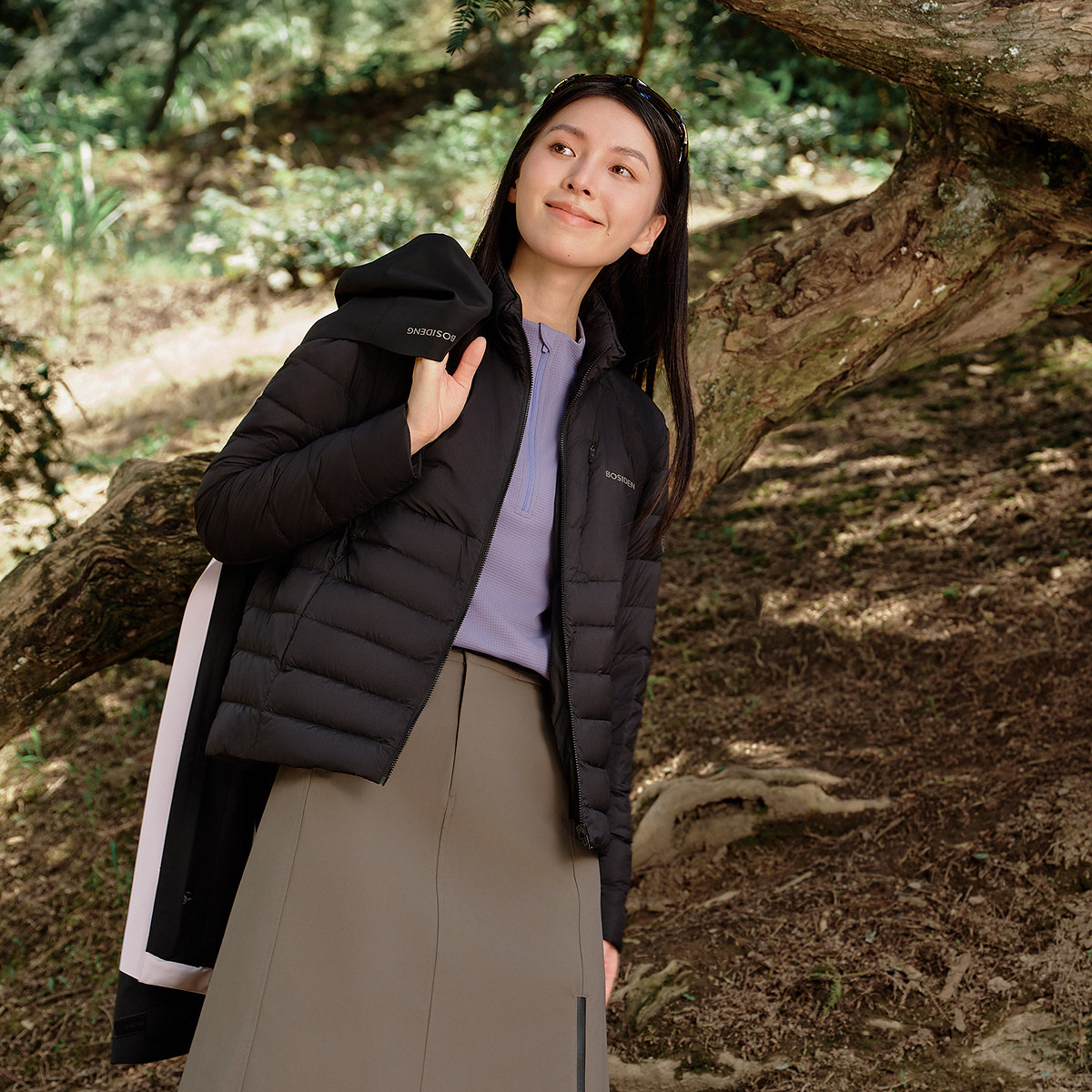 【杨紫同款】波司登冬季户外三合一冲锋衣登山保暖鹅绒羽绒服女