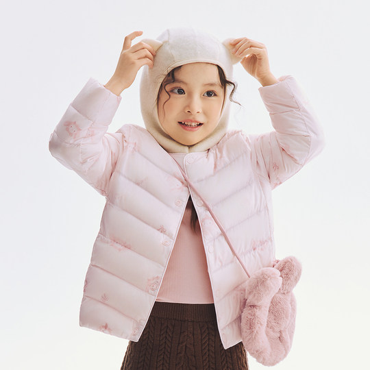 Bosideng children's down lining can be worn alone or layered