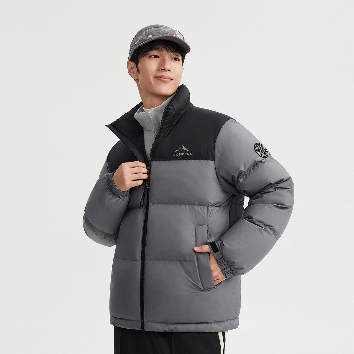 波司登25新款羽绒服中性时尚运动短款立领拼色面包服宽松,淘宝优惠券,粉丝福利购,淘宝优惠卷