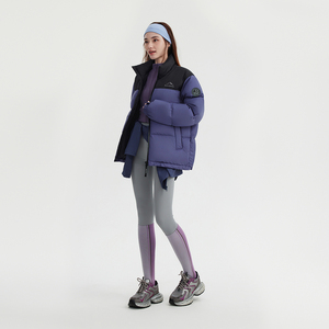 波司登立领加厚羽绒服