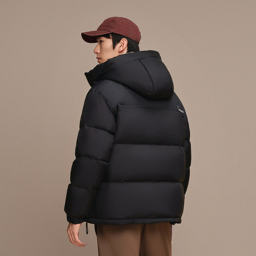 波司登2025新款羽绒服男女同款时尚运动保暖连帽百搭宽松休闲外套 - 图1