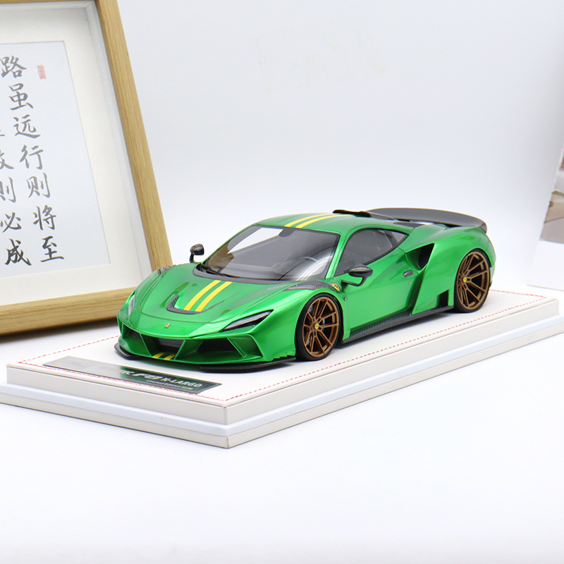 IVY限量 1:18 现货 Novitec 法拉利F8 仿真超跑汽车模型 限量收藏 - 图0