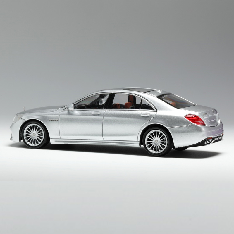 奔驰S65 AMG Fine Model 1:64 奔驰S级 W222仿真合金汽车模型收藏 - 图0