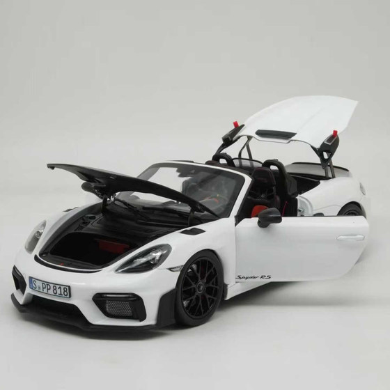 NOREV 1 18 Porsche 718 Spyder RS ​​Weissach Pack Alloy Full Car Model