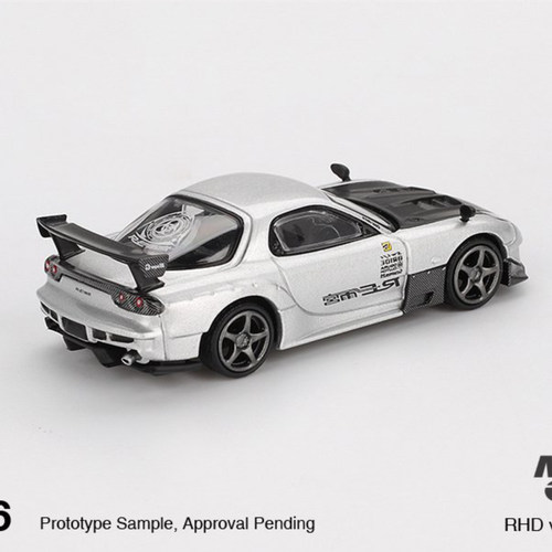 MINIGT 1:64 马自达Mazda RX-7 RE-Amemiya 1106仿真合金汽车模型 - 图1