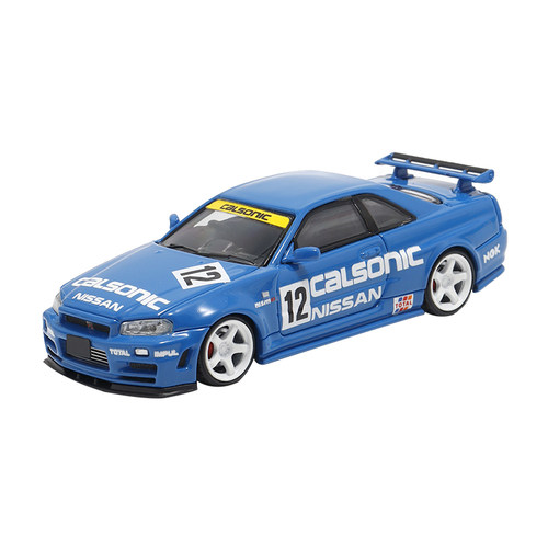 速度与激情 尼桑GTR R34  FastSpeed 1:64 Skyline R34仿真车模 - 图3