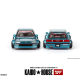Kaido MINIGT 1 64 Honda Civic (EF) Kaido Works V1 alloy car model