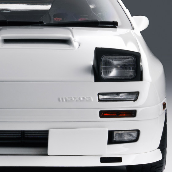 Mazda FC3S Initial D Ryosuke Nakatakahashi JDM Rungei 1 18 Alloy Fully Open Car Model