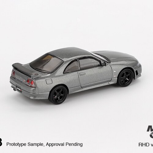 MINIGT 1:64 日产尼桑Skyline GT-R R33 Dark Metal合金汽车模型 - 图2