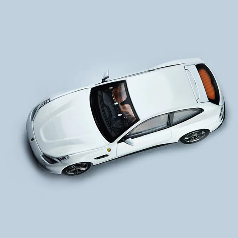 限量法拉利GTC4 Lusso Ferrari旅行车PK 1:64开盖版 合金汽车模型 - 图2