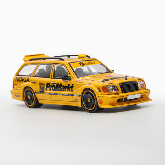 Limited edition Mercedes-Benz S124 T MODEII EVO2 Mortal 1 64 alloy car model