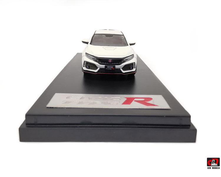 本田思域TypeR车模LCD 1:64清货HONDA civic FK8仿真汽车模型-图3