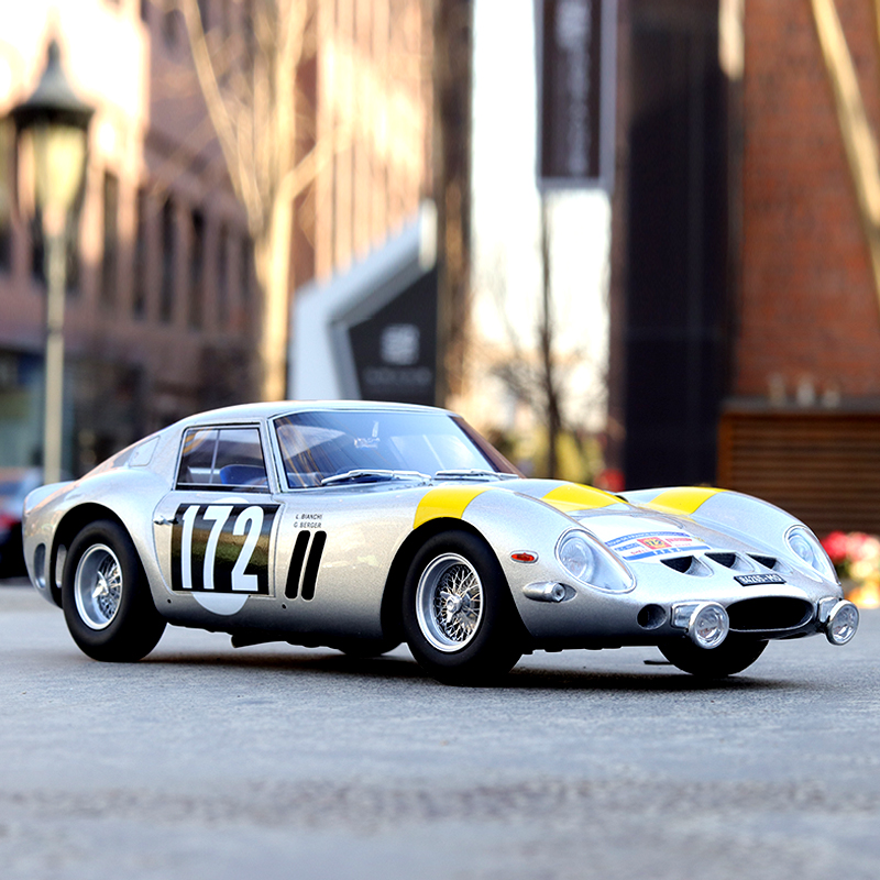 1960年代法拉利250GTO 19# 限量版GTspirit 1:18仿真汽车模型收藏 - 图0