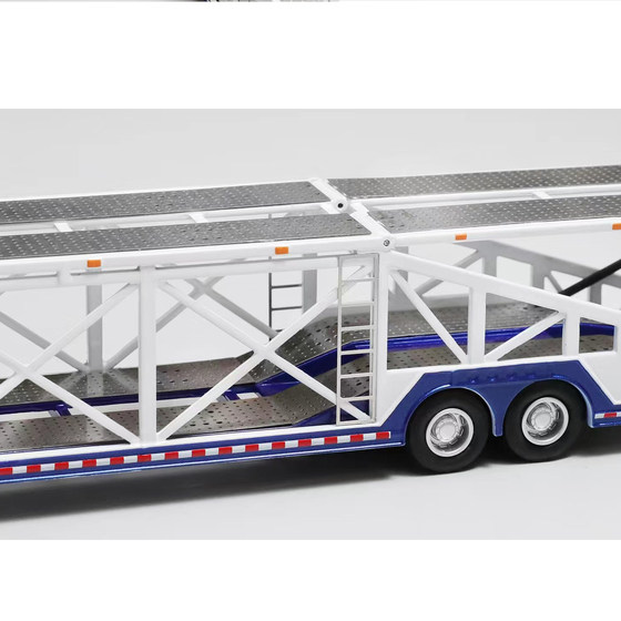 GCD 1 64 One to Ten (Chinese Car Transport) Double-layer Bracket Transport Bracket Simulated Alloy Car Model