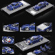 MORTAL 1 64 Nissan S14 Silvia vertex ridge accessories open cover alloy car model
