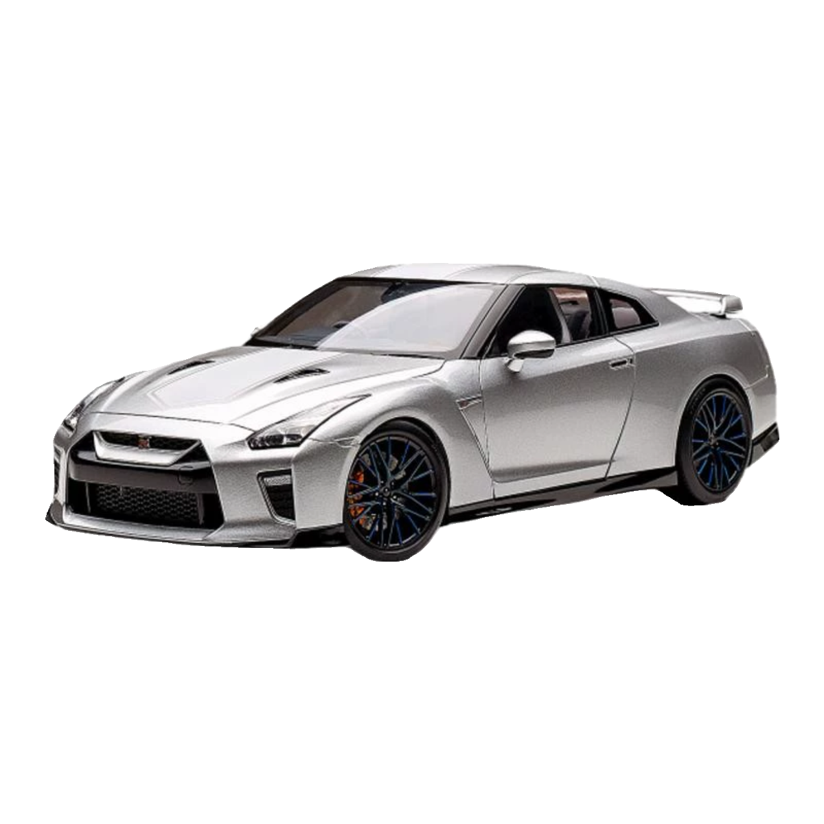 Motorhelix限量 1:18 尼桑GT-R(R35)50周年纪念 合金全开汽车模型 - 图3