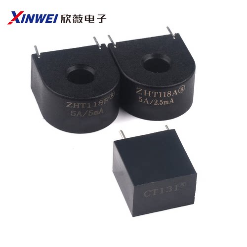 微型电流互感器传感器 交流充电桩 ZHT103 118A/118F/102/131/123 - 图1
