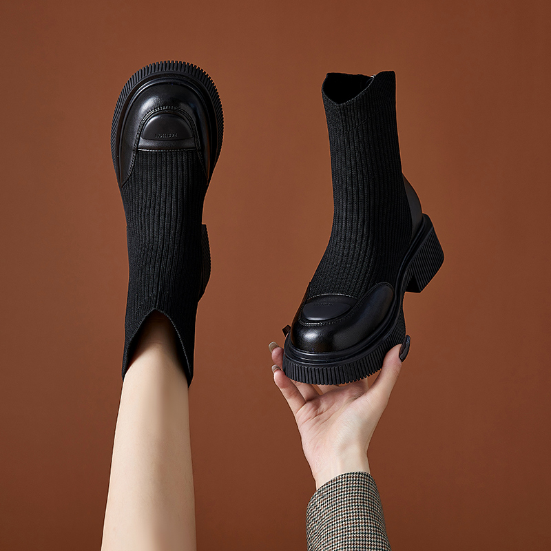 百吉鸿弹力靴/袜靴