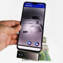 New V200 handheld ticket certificate Discriminator Foreign Currency Banknote Verification lamp Purple Light Infrared Detection Anti-Peep