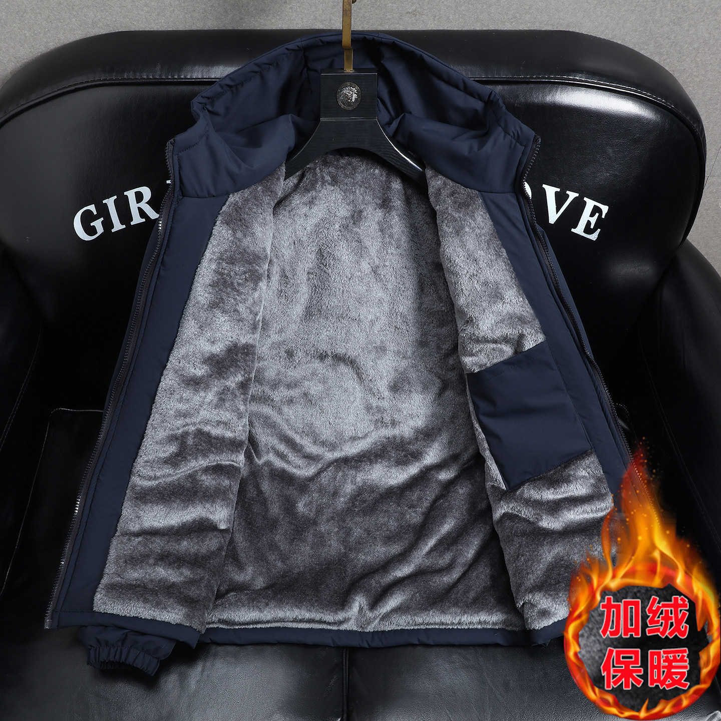 冬季加绒薄棉服外套男加厚保暖大码休闲连帽二棉冲锋衣夹克棉袄潮,淘宝优惠券,粉丝福利购,淘宝优惠卷