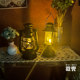 Small house mini kerosene lamp mini retro palace lamp