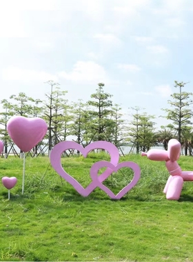 户外铁艺立体摆件雕塑广告标识