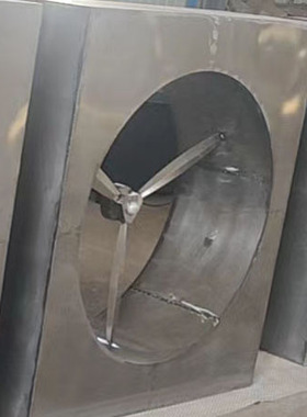 铁艺酒吧模块软装定制正方形风扇灯落地摆件旋转风车灯氛围背景灯