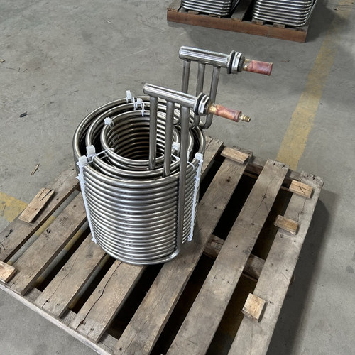 316L不锈钢盘管蒸发器1.0实厚 冷水机冷凝器海水耐腐蚀冷却加热 - 图0