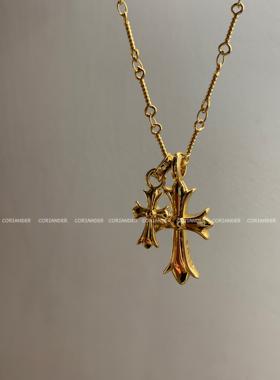 高级感十字架小众轻奢项链