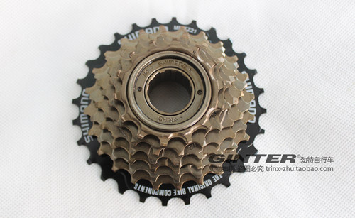 喜玛诺SHIMANO TZ21 自行车飞轮7速21速塔轮飞轮山地车飞轮变速轮 - 图0