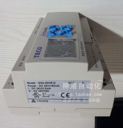 原装台安SG2-20HR-AC /12HR /10HR-D  DC-A AC微型控制器 台安PLC - 图1