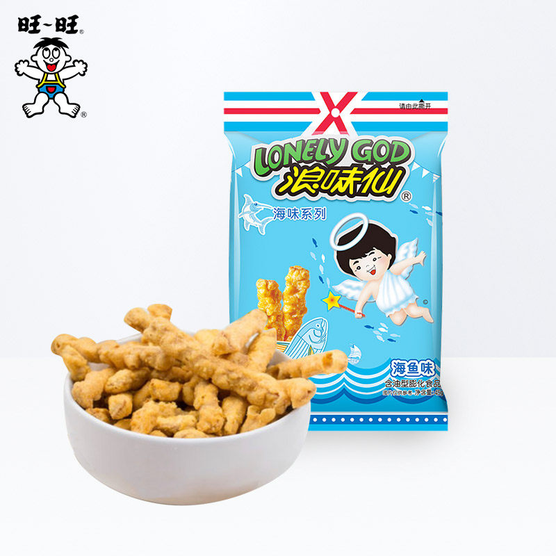 旺旺浪味仙那多利调制鱼酥膨化薯片 旺旺食品膨化食品