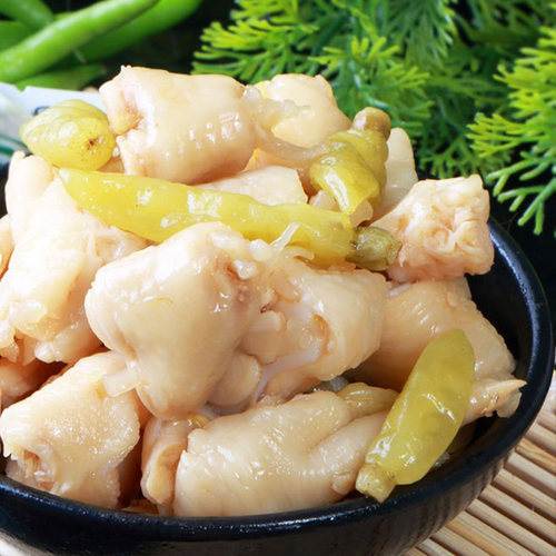 味焰山椒鸡肘500g泡椒鸡肘散装独立真空小包装泡椒鸡腿鸡肉零食 - 图1