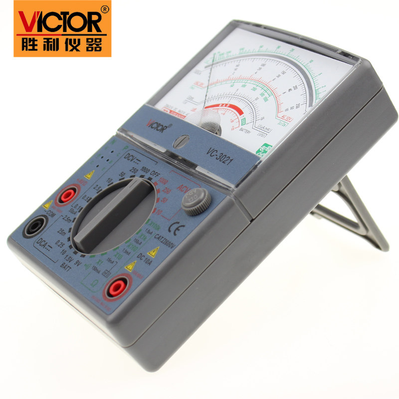 胜利原装正品指式针vc3021万用表 胜利万用表