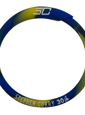 金州勇士队明星30号库里细圆硅胶手环圈篮球时尚潮酷运动夜光腕带