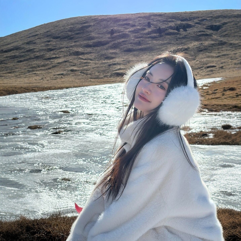 整貂皮小母貂外套女长款过膝皮毛一体水貂毛大衣年轻款海宁皮草冬 - 图0