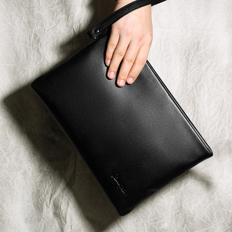 【限量亏本清仓】男士头层牛皮手拿包 迪菲莱男士包袋