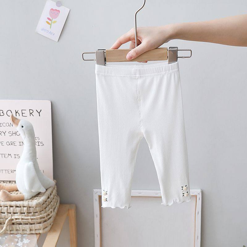 夏季童裤1宝宝莫代尔打底裤5女童洋气薄款七分裤儿童夏款婴儿裤子,淘宝优惠券,粉丝福利购,淘宝优惠卷