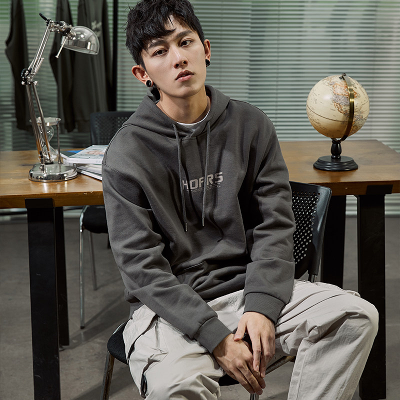 唐狮2020春装新款薄绒男韩版卫衣 唐狮喜之乐卫衣