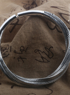 银手镯子鱼男士恋人莫比乌斯情侣