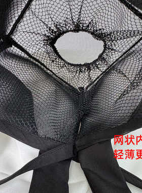 宋制汉服帽四方平顶巾网帽