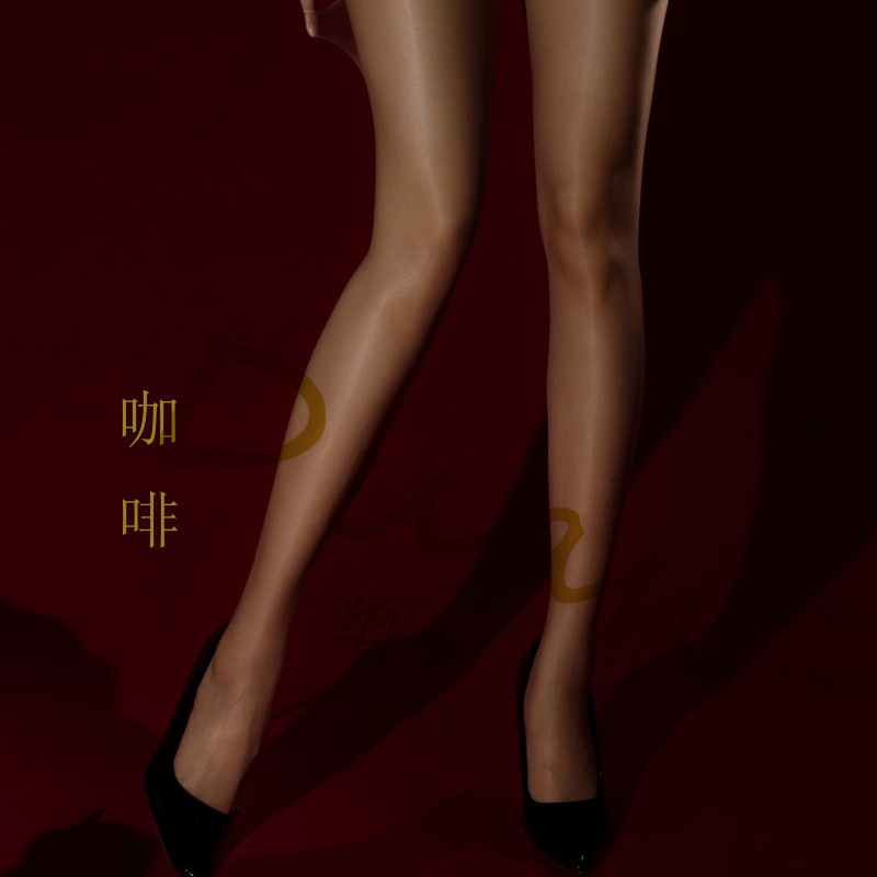新款雪黛丽1D超薄丝袜女加档加大超薄纯欲风性感黑丝防勾连裤袜 - 图1