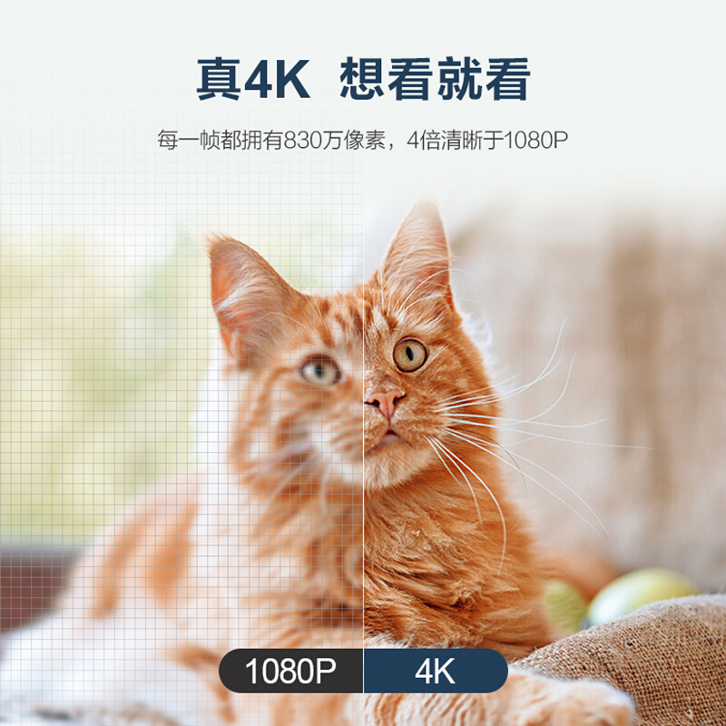 BENQ明基TK800M投影仪家用4K超高清3D家庭影院无线wifi可连手机投墙客厅卧室地下室高端高清高亮投影机 - 图0