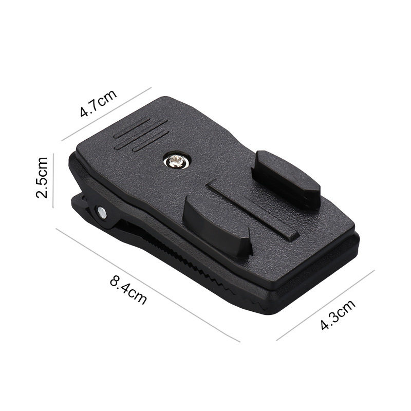 Action camera backpack clip gopro13/12/10/9/8 with school bag clip shoulder strap fixed bracket strong clip